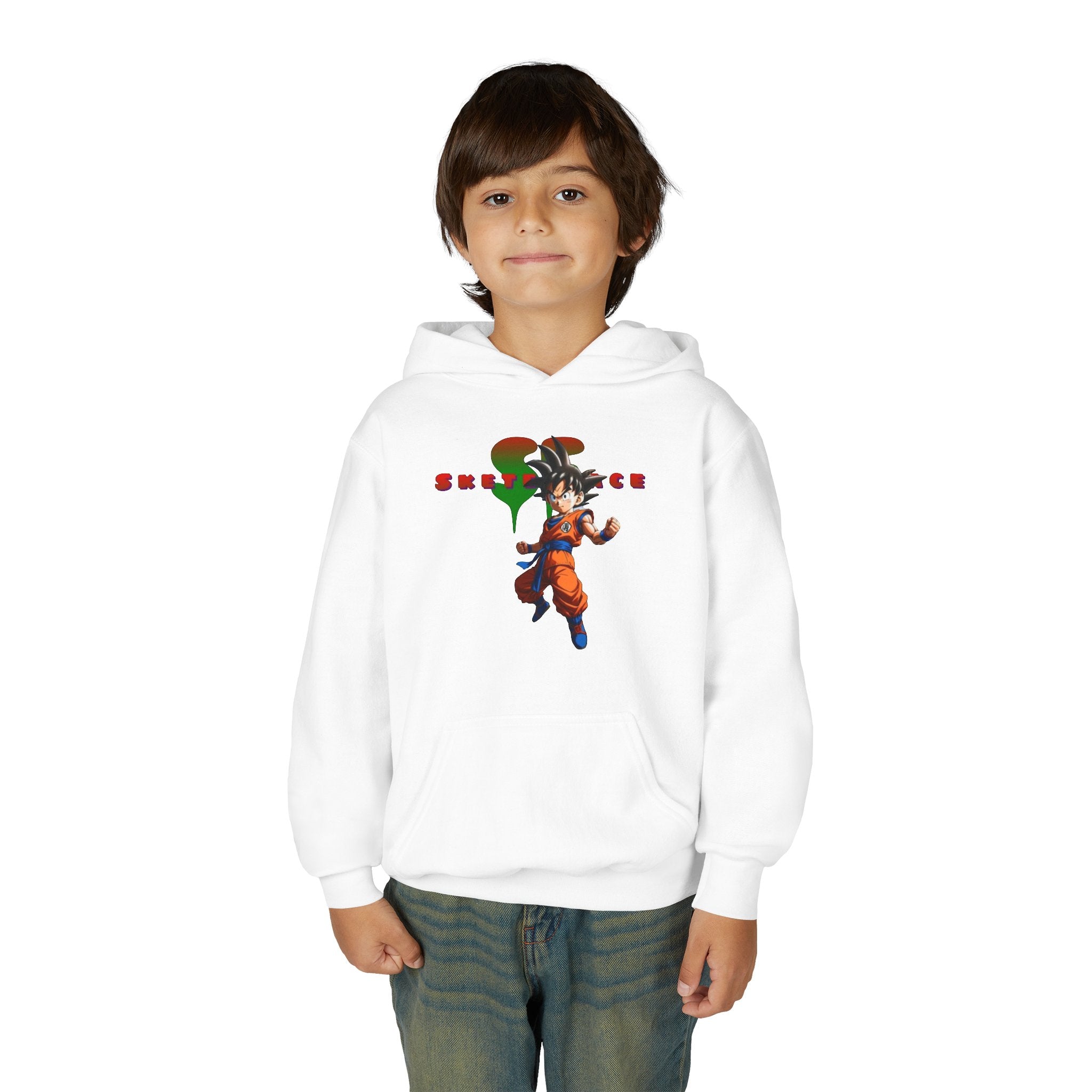 Anime-Inspired Youth Hoodie, Cool Graphic Sweatshirt for Kids, Stylish Pullover, Perfect Gift for Birthdays, Streetwear Fashion